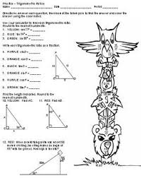 Lesson Plan Trigonometric Ratios Sohcahtoa How To Plan Special Right Triangle Ratios Foldable