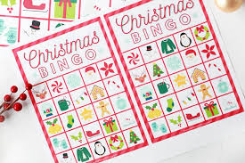 How to play bingo with kids. Printable Christmas Bingo Game The Many Little Joys
