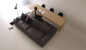 this double sided sofa is designed for