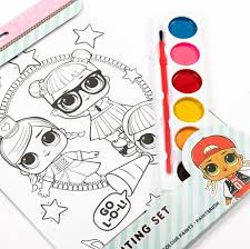 Voor jongens en meisjes kinderen en volwassenen tieners en peuters kleuters en oudere kinderen op school. Bol Com L O L Surprise Waterverf Set L O L Surprise Omg Kleuren Met Verf Painting