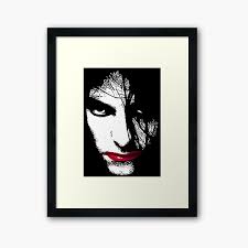 Cure Robert Smith Framed Prints for Sale