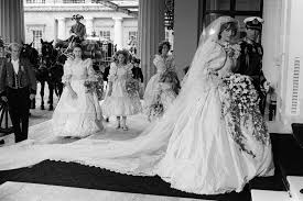 Princess diana in her wedding dress before her wedding to prince charles on july 29, 1981, in lady diana spencer became princess of wales when she married prince charles at st. Prince Charles Princess Diana S Wedding Day Details Tatler