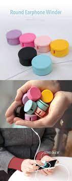Nothing Is Worse Than Tangled Earphones The Round Earphone Winder Is An Round Earphone Winder Earphone Winder Gadgets