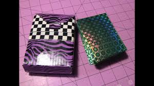 Make a spiral and extrude it out. How To Make A Duct Tape Deck Box Made This For My Daughters Pokemon Cards Duct Tape Deck Box Duct Tape Crafts