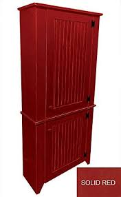 This storage cabinet with doors features four roomy storage areas with two adjustable shelves and one fixed shelf. Pin On Pantries