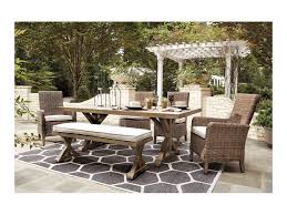 We partnered with article to complete my friend, artist kim. Signature Design By Ashley Beachcroft 6 Piece Outdoor Dining Set Find Your Furniture Outdoor Dining Sets