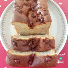Low Syn Banana Bread With Chocolate Chips Slimming World Slimming World Banana Cake Slimming World Desserts Slimming World Cake