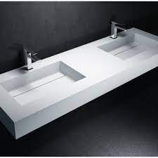 pin van inserato gcv op sink in corian badkamer wastafel dubbele wastafel wastafel