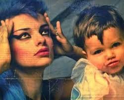 Official Sygma pictures...** Nina at home in Los Angeles, 1983.