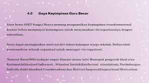 Hubungan gaya kepimpinan dan gaya kepemimpinan transformasi pengetua dengan kepuasan dan motivasi. Nama No Matrik Krishna Kumari A P Sivalingamm Rani A P Narasimhamm Sarawathy A P Kullanm J Vanaj A P Jaganathanm Ppt Download