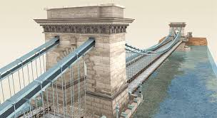 Muzeum historyczne w budapeszcie 0.5 km. Most Lancuchowy Budapeszt Model 3d Mozaik Edukacja I Nauka Cyfrowa