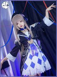 Game Honkai Impact 3 Cosplay Anime Star Rail Heita Lolita kawaii Dresses  Girls Halloween Carnival Coat Hat Chain Bow Collar Suit