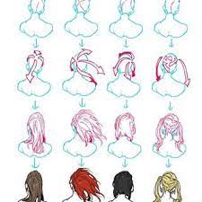 How To Draw Hair From A Back View Credit To Bosaboy07 From Deviantart This Account Is Just An Alter How To Draw Braids How To Draw Hair Drawing Tutorial