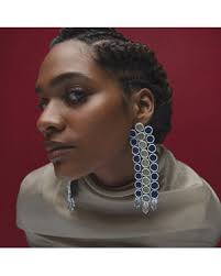 Brown HYPEDEVI Earrings and ear cuffs for Women