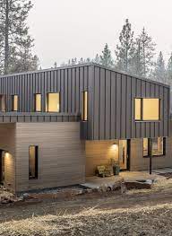 Architectural wall panels premium plank siding nichiproducts hardware & accessories resources resource center install support architectural detail finder price catalog technical design review design review guide ceu lunch & learn modern homes lookbook gallery Metal Roofing Siding And Interior Metal Panels By Bridger Steel House Cladding House Exterior Cladding Metal Siding House