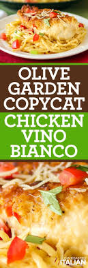 Copycat Olive Garden Chicken Parmesano Vino Bianco Recipe With A Rich And Creamy Parmesan White Wine Cream Sauce S Recipes Main Dish Recipes Restaurant Recipes