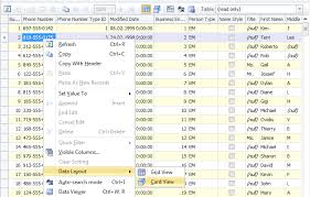 Viewing Data in Grid Overview