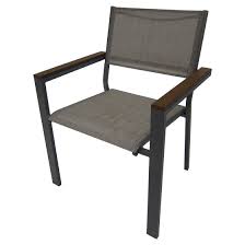 Threshold Bryant Sling Stacking Chair Silver Chair Patio Chairs Outdoor Chairs