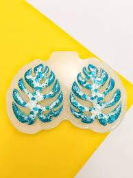 Mold Silicone Monstera Sheet Monstera Leaf Earrings For Epoxy Etsy In 2021 Silicone Resin Molds Resin Crafts Diy Resin Earrings