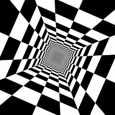 Black And White Optical Illusion Drawings Box Perspective Free Stock Photo Public Domain Pictures Optical Illusions Art Illusion Art Geometric Art