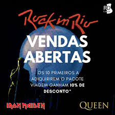 Rock in rio brasil (rio de janeiro, brazil) 2021 weekend 2. Vendas Abertas Rock In Rio 2021 Noticias Rd Cultural Excursoes Para Grandes Shows Festivais E Eventos