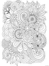In this video, i'll show you guys how to color complex pages with lots of elements. Flowers Adulte Difficult Complex Coloring Pages Printable
