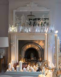 Christmas Mantelpiece Ideas For The Festive Season Christmas Fireplace Decor Christmas Fireplace Christmas Candle Decorations