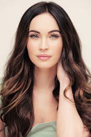 Megan Fox S Hombre Hair Dark Roots With Golden Ends Megan Fox Hair Megan Fox Hair Color Hombre Hair