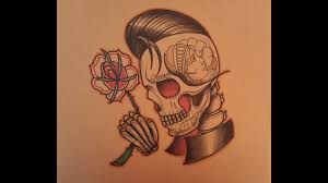 Well this is my third drawing tutorial and i thought that i should do something a little exciting and cool. Drawing Neo Traditional Skull Tattoo Designs