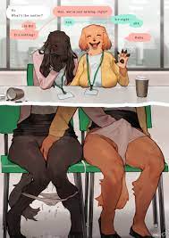 1futa 1girls afghan hound anthro badge bebebebebe black fur blush  brown fur canine cheering closed eyes dialogue dog ears domestic dog  english text erect penis exhibitionism female fingering fingering
