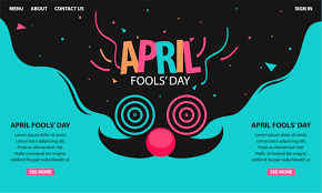 April fools' pranks for work. Colorful April Fools Day Web Template 1181024 Download Free Vectors Clipart Graphics Vector Art
