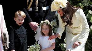 Meghan markle wurde am 4. Hochzeit Von Harry Meghan George Und Charlotte Sorgten Fur Wirrwarr