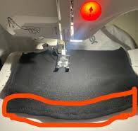 How can I sew a hem on a round shaped piece of fabric? : r ...