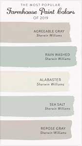 The Most Popular Farmhouse Paint Colors Of 2021 Paint Colors For Home Farmhouse Paint Colors Farmhouse Paint