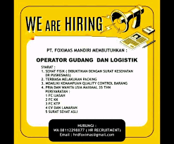 Check spelling or type a new query. Lowongan Pekerjaan Pt Foximas Mandiri Lowker Lowongan Kerja Bandung 2021