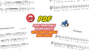 Music makes an excellent enrichment activity, and our collection of music worksheets and printables help you easily introduce your child to new musical concepts. Music Worksheets With Score Free Printables In Pdf