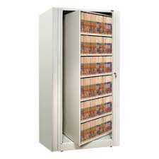 Rotary files offer double the storage of file cabinets headline. Datum Filing Systems Ez2 Rotary Action File Cabinet At School Outfitters