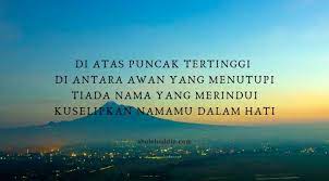 We did not find results for: 101 Kata Kata Pendaki Keren Pendaki Indah Bijak Romantis Dan Lucu