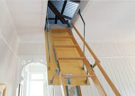 Attic, handrail, safety, safety rail the stira folding attic stairs has been awarded the british standards institute kitemark. Attic Ladders Southern Stairs