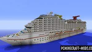 Carnival Breeze Cruise Ship Art Map For Minecraft 1 17 1 1 16 5 Pc Java Mods