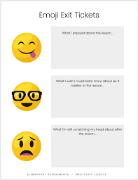 25 irresistible exit ticket templates download free set