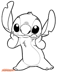 Stitch Coloring4 Gif 737 907 Stich Dessin Dessins Disney Coloriage