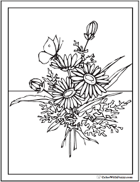 Maybe you would like to learn more about one of these? 102 Flower Coloring Pages Print Ad Free Pdf Downloads