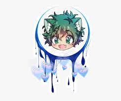 Maybe you would like to learn more about one of these? Midoriya Deku Cute Bhna Mha Izukumidoriya Meow Hero Academia Hd Png Download Kindpng