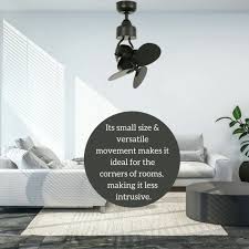 Fans range in size from 36 inches to 56 inches using 55 to 100 watts, a typical 48 inch ceiling fan will use 75 watts. Kaiyaan Havana Hanging Ceiling Fan Quality Is Not