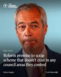 Reform are once again promising to scrap things that don't exist