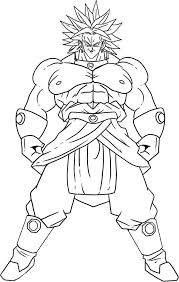 Broly Super Saiyan Form In Dragon Ball Z Coloring Page Kids Play Color Dragon Ball Super Art Dragon Ball Image Dragon Ball Art