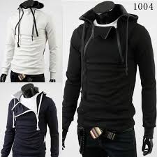 Black And White Sweatshirt Mens Pullover Men Black Fashion Hoodie Korean Stylish Winter Hoody For Men Double Zipper Men S Hoody Jacket Black W Mens Outfits Mens Sweatshirts Hoodie Hoodies Men