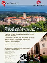 Musa yıldız'ı ziyaret etti gazi üniversitesi rektörlüğü 06500 teknikokullar / ankara tel: Red Kite Proudly Partners With Koc University Istanbul Turkey Ranked 1st In Turkey By The Times Higher Education World University Rankings 2021 Qs World University Ranking 2021 Red Kite Consulting