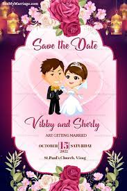 Download, print or send online with rsvp for free. Christian Wedding Invitation Video Card And Gif Seemymarriage